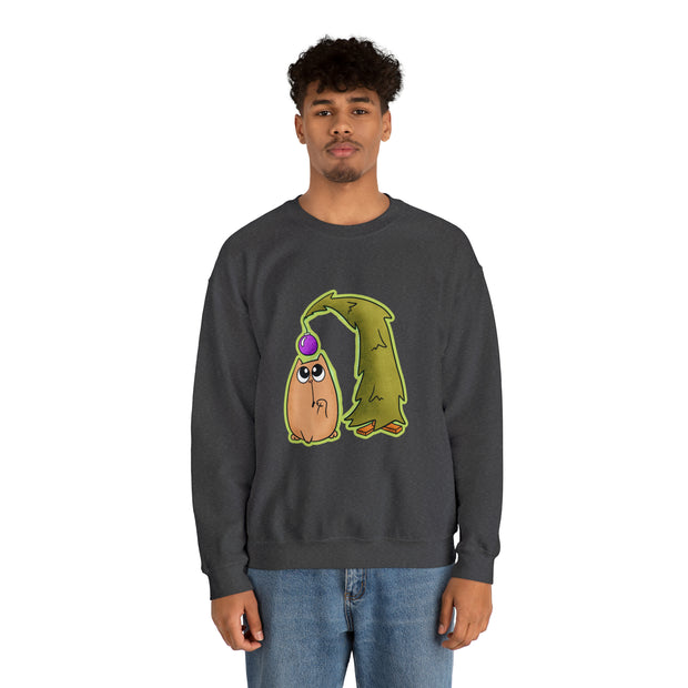 Christmas cat Unisex Heavy Blend™ Crewneck Sweatshirt