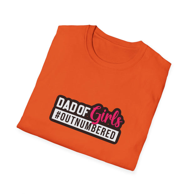 Dad of Girls Unisex Softstyle T-Shirt