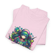 Graffiti Anime Girls Unisex Heavy Cotton Tee
