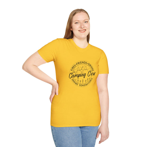 Camping Crew Unisex Softstyle T-Shirt