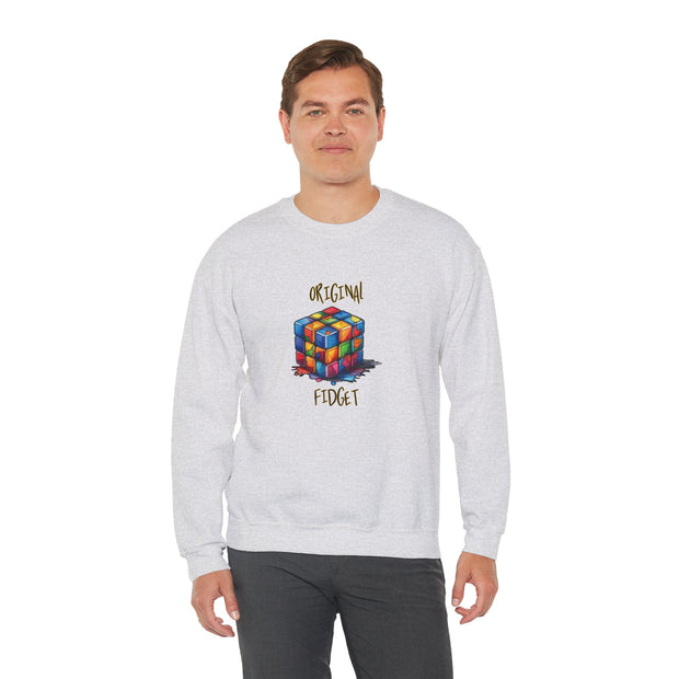 Rubik Cube Unisex Heavy Blend™ Crewneck Sweatshirt