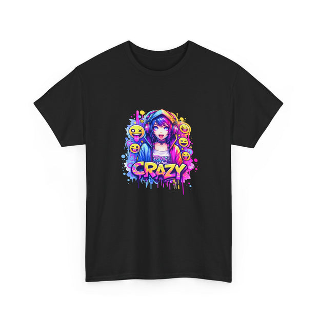 Graffiti Anime Girls Unisex Heavy Cotton Tee