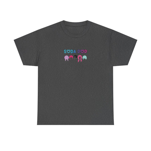 Soda Pop Unisex Heavy Cotton Tee, Casual Wear, Gift for Friends, Fun Summer T-Shirt, Graphic Shirt for Parties, Trendy Everyday Tee