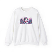 Pastel Snowman Unisex Heavy Blend™ Crewneck Sweatshirt
