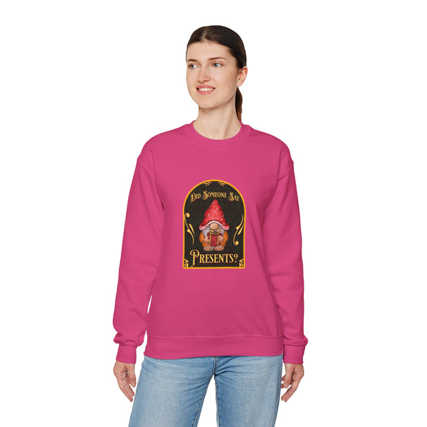 Gnome Presents Unisex Heavy Blend™ Crewneck Sweatshirt