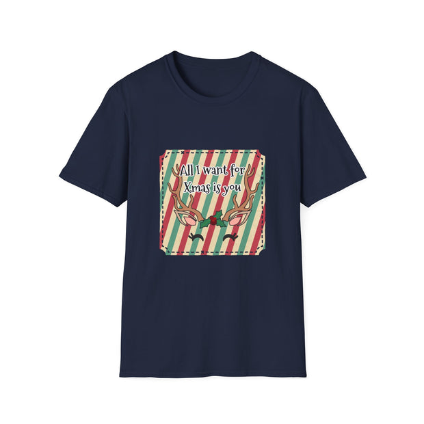 Reindeer Unisex Softstyle T-Shirt