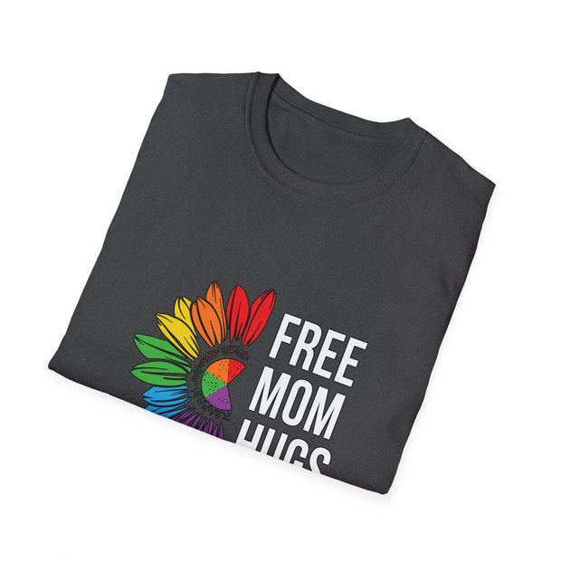 Pride Mom Hugs Unisex Softstyle T-Shirt