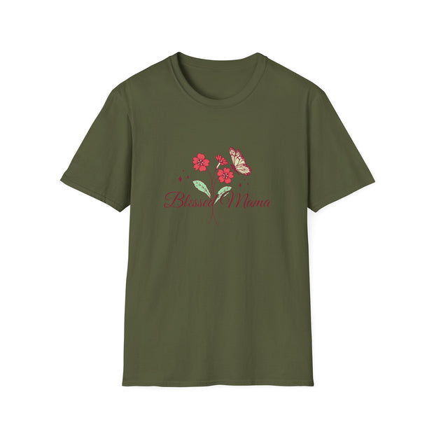 Blessed Mama Unisex Softstyle T-Shirt