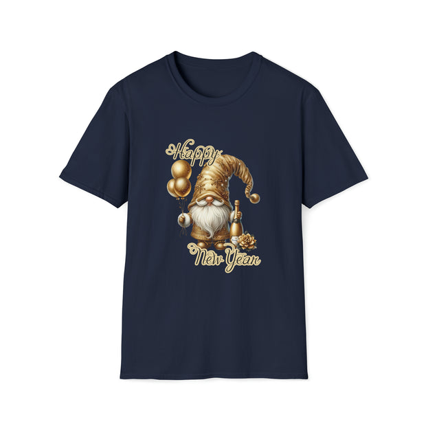 Gnome New Year Unisex Softstyle T-Shirt
