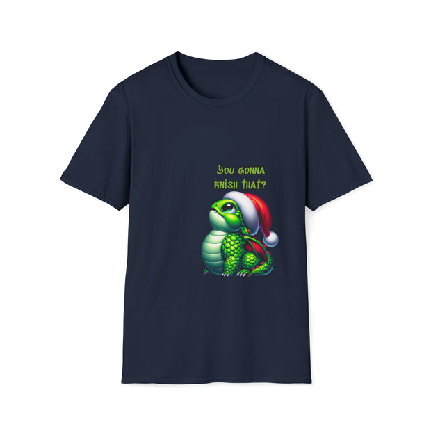 Christmas Dragon Unisex Softstyle T-Shirt