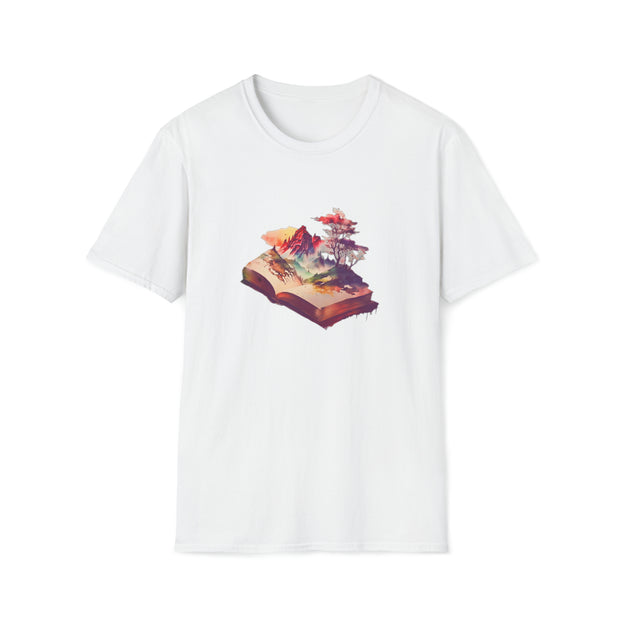 Open Book Unisex Softstyle T-Shirt