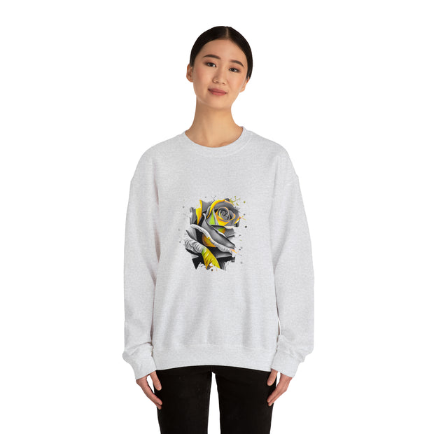 Rose Unisex Heavy Blend™ Crewneck Sweatshirt