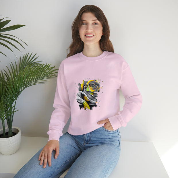 Rose Unisex Heavy Blend™ Crewneck Sweatshirt