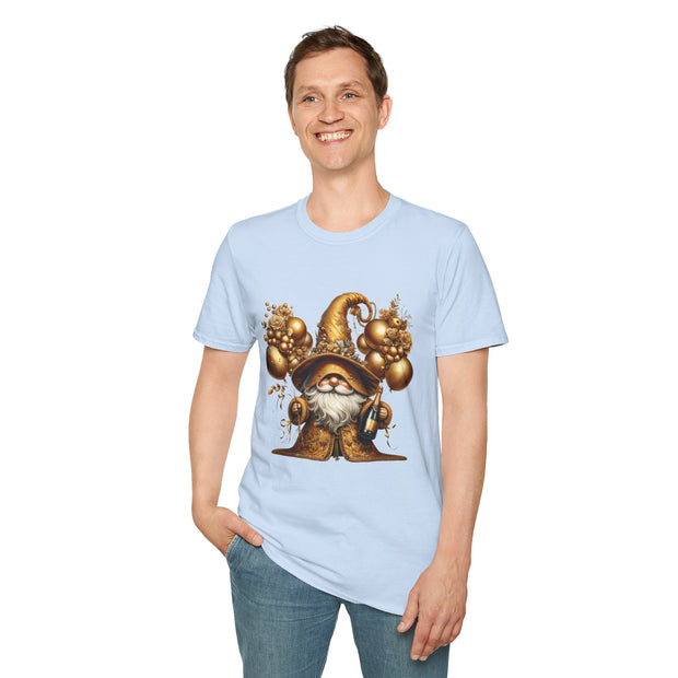New Year Gnome Unisex Softstyle T-Shirt