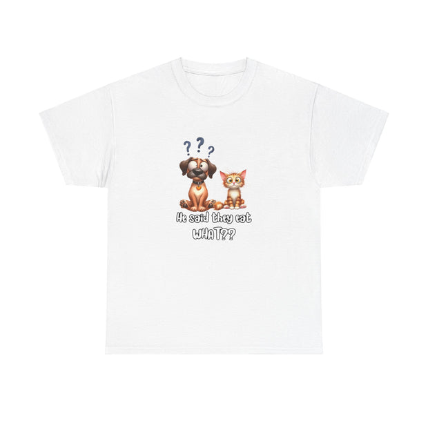They Eat What Unisex Heavy Cotton Tee