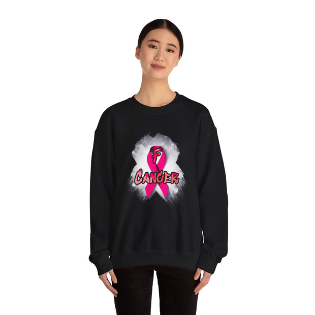 F Cancer Unisex Heavy Blend™ Crewneck Sweatshirt