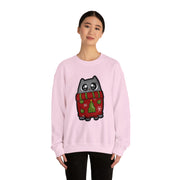 Christmas cat Unisex Heavy Blend™ Crewneck Sweatshirt