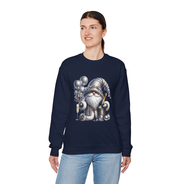 New Year Gnome Unisex Heavy Blend™ Crewneck Sweatshirt