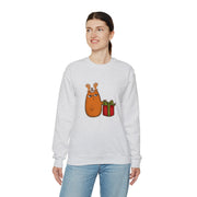 Christmas cat Unisex Heavy Blend™ Crewneck Sweatshirt