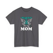 I Wear Teal Unisex Heavy Cotton Tee