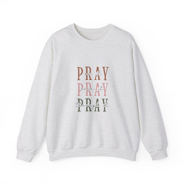 Pray Unisex Heavy Blend™ Crewneck Sweatshirt