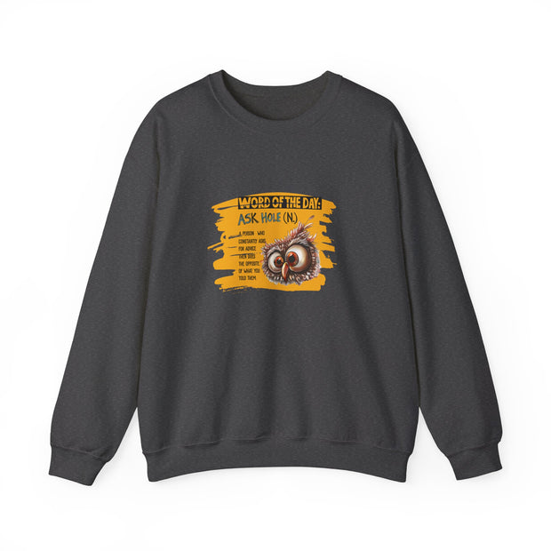 Word of the Day Unisex Heavy Blend™ Crewneck Sweatshirt