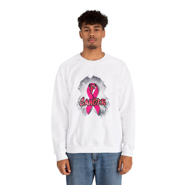 F Cancer Unisex Heavy Blend™ Crewneck Sweatshirt