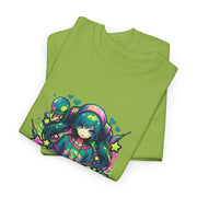 Graffiti Anime Girls Unisex Heavy Cotton Tee