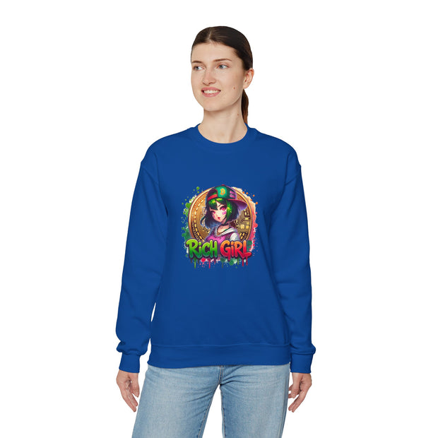 Graffiti Anime Girls Unisex Heavy Blend™ Crewneck Sweatshirt