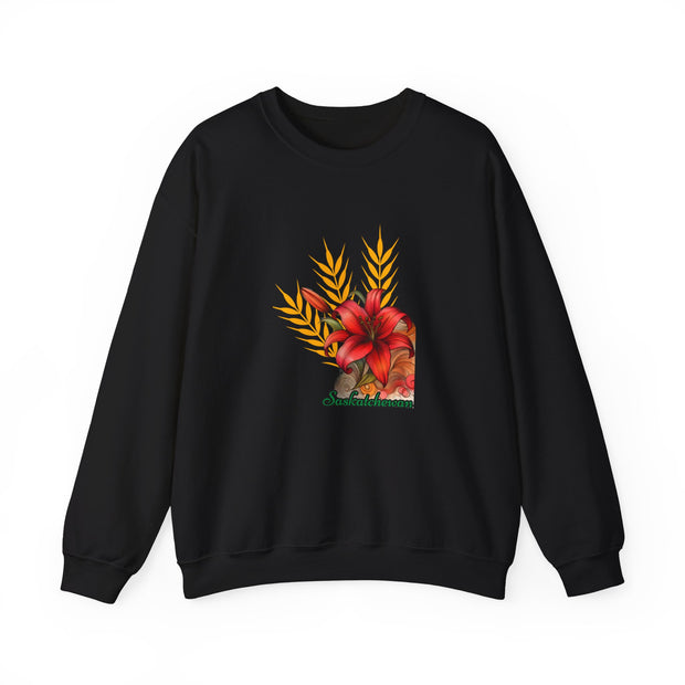 Saskatchewan Lily Unisex Heavy Blend™ Crewneck Sweatshirt
