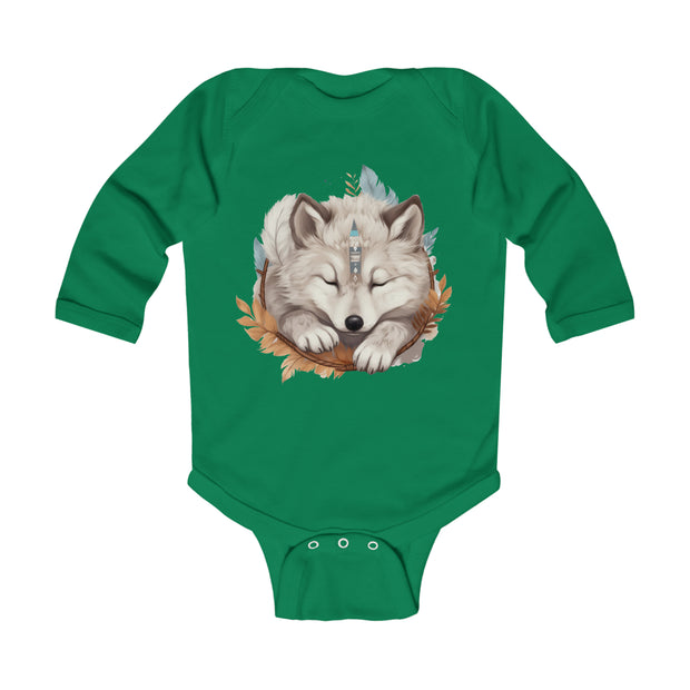 Baby wolf Infant Long Sleeve Bodysuit