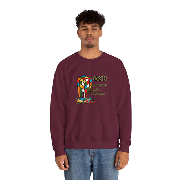 Rubik Cube Unisex Heavy Blend™ Crewneck Sweatshirt