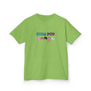 Cute Kids Soda Pop Cotton Tee , Kids Birthday Gift, Summer T-Shirt, Playful Graphic Tee, Party Outfit
