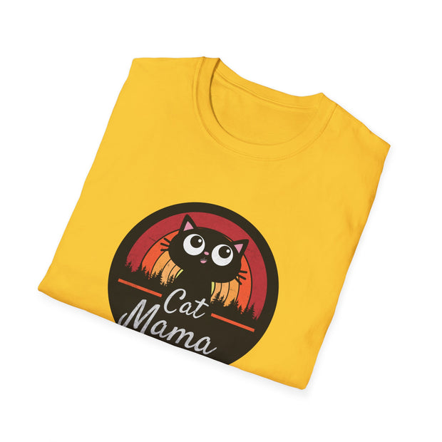 Cat Mama Unisex Softstyle T-Shirt