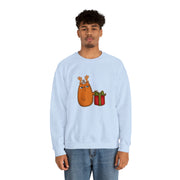 Christmas cat Unisex Heavy Blend™ Crewneck Sweatshirt