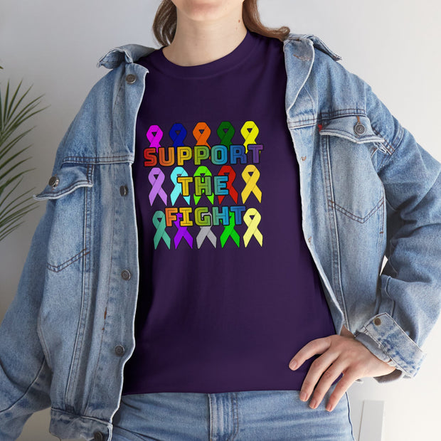 Support the Fight Unisex Heavy Cotton Tee