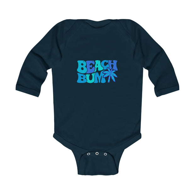 Beach Bum Infant Long Sleeve Bodysuit