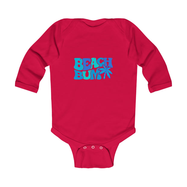 Beach Bum Infant Long Sleeve Bodysuit