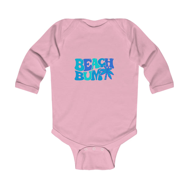 Beach Bum Infant Long Sleeve Bodysuit