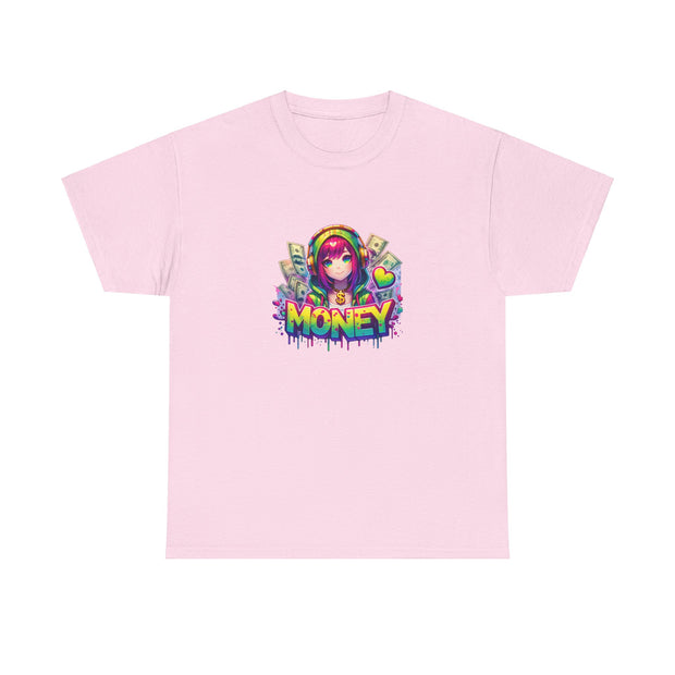 Graffiti Anime Girls Unisex Heavy Cotton Tee