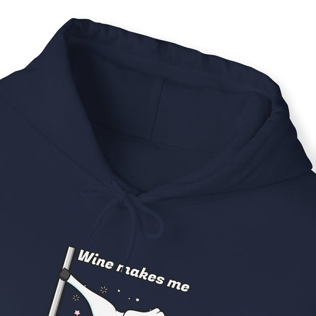 Unicorn Wine Unisex Heavy Blend™ Hooded Sweatshirt