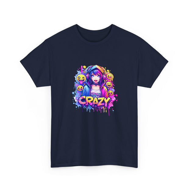 Graffiti Anime Girls Unisex Heavy Cotton Tee