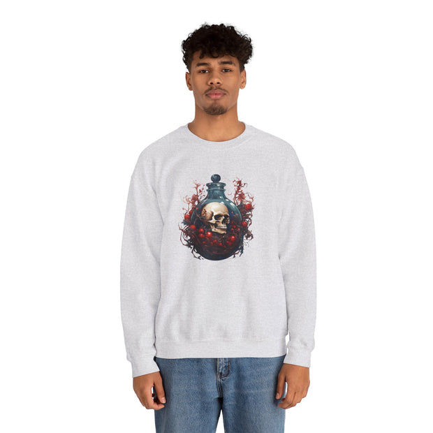 Bottled Skull Unisex Heavy Blend™ Crewneck Sweatshirt