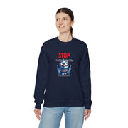 Stop Looking for Trouble Unisex Heavy Blend™ Crewneck Sweatshirt