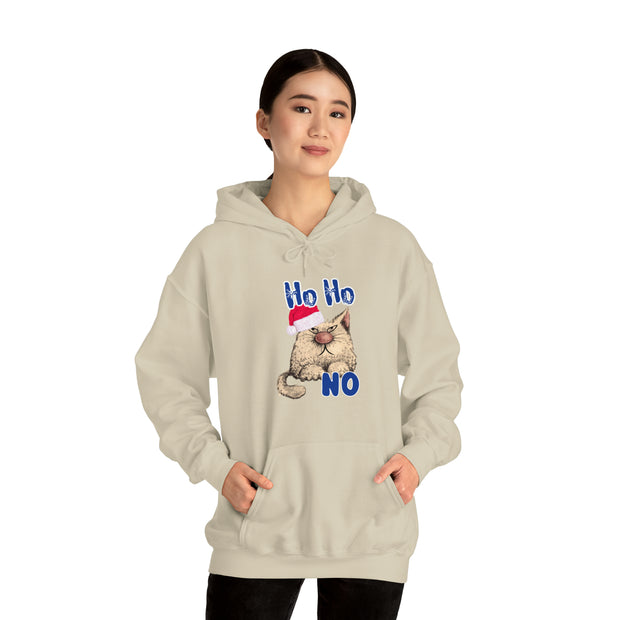 Christmas cat Unisex Heavy Blend™ Hooded Sweatshirt