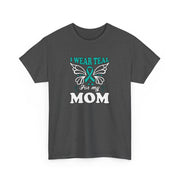 I Wear Teal Unisex Heavy Cotton Tee