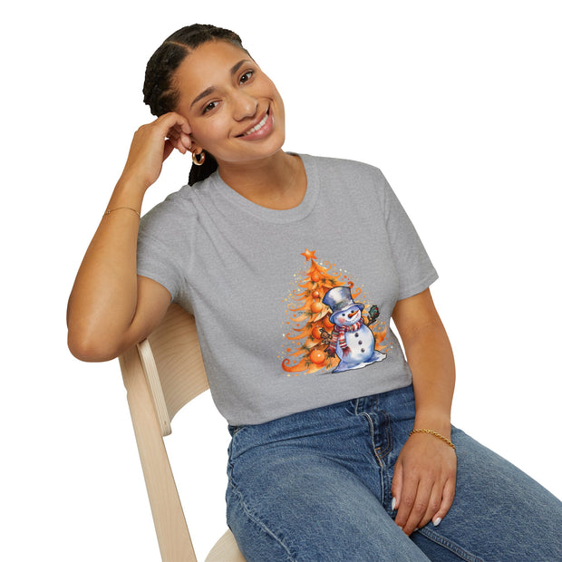 Snowman Unisex Softstyle T-Shirt