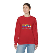 Peace Love Pride Unisex Heavy Blend™ Crewneck Sweatshirt