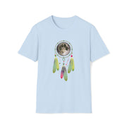 Wolf Dream catcher Unisex Softstyle T-Shirt