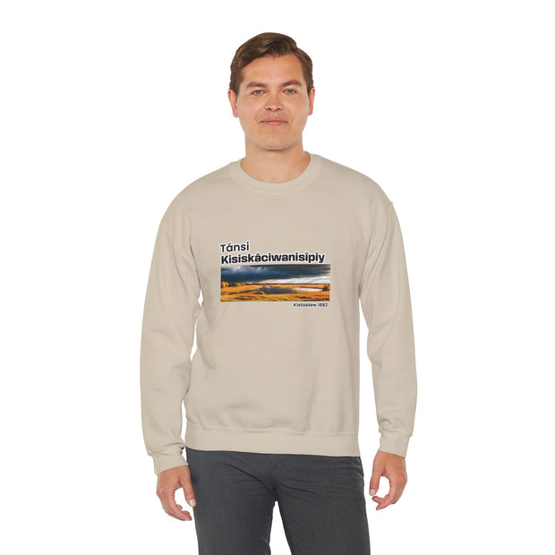 Tánsi Cree Saskatchewan Unisex Heavy Blend™ Crewneck Sweatshirt
